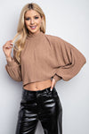 After Dark Top in Taupe