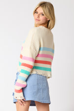 Always On My Mind Sweater in Ivory