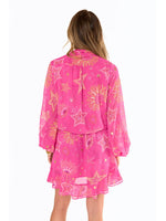 Jace Baton Rouge Romper in Pink