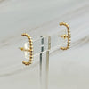 Linked Together Stud Earrings in Gold