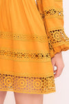 Connecting With You Dress in Pumpkin