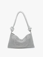 Astrid Shoulder Bag in Silver