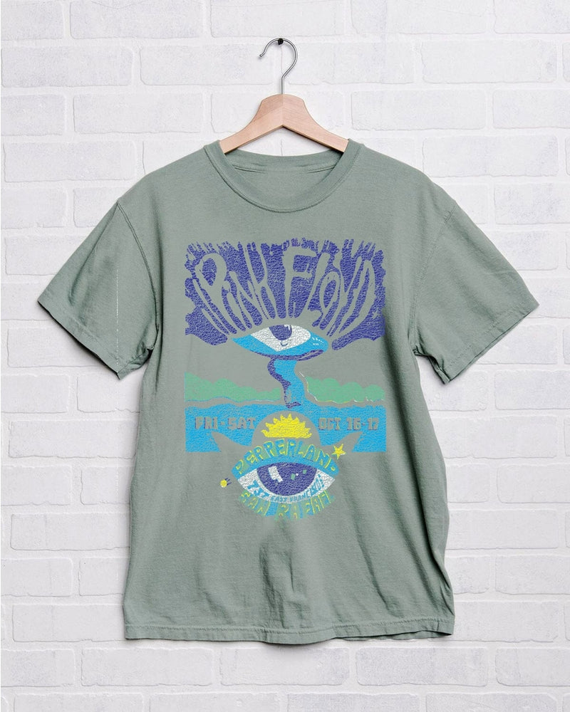 Pink Floyd Pepperland Graphic Tee in Green