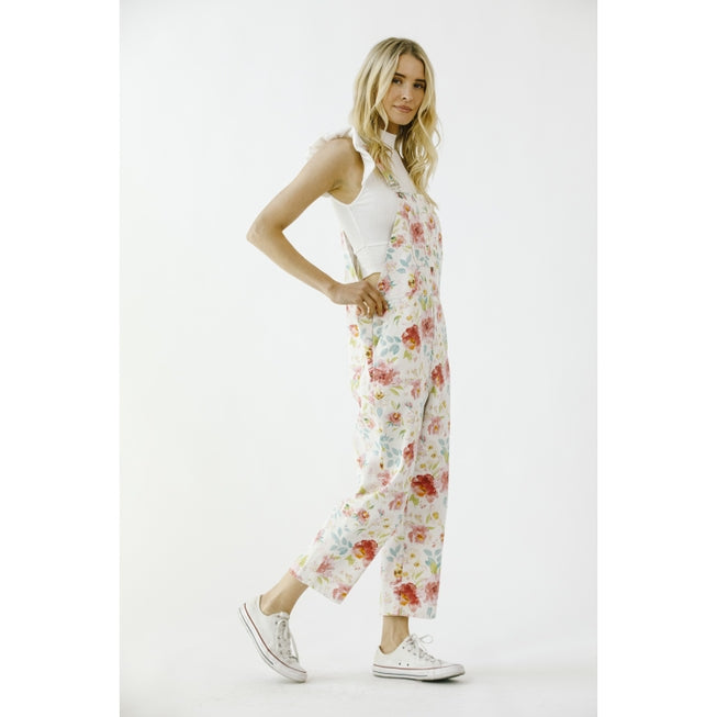 Garden Oasis Overalls in Multi Color