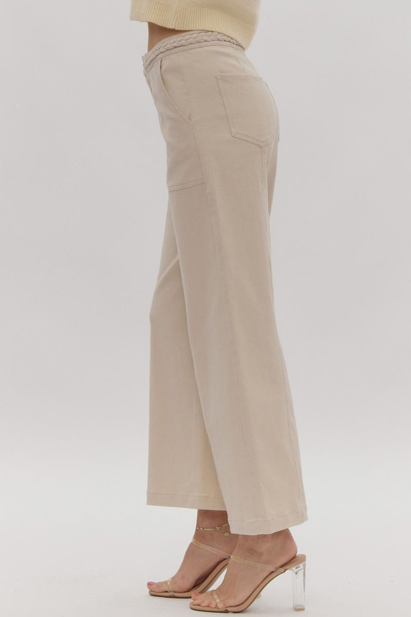 Step Up Pants in Cream