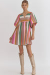 Double The Fun Dress in Multi Color