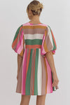 Double The Fun Dress in Multi Color