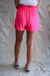 Stepping Up Shorts in Pink