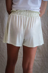 Shine Time Shorts in Off White