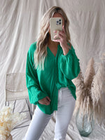 Feeling Inspired Top in Kelly Green