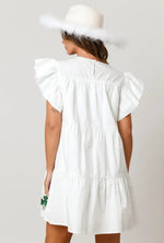 Pinch Proof Dress in White