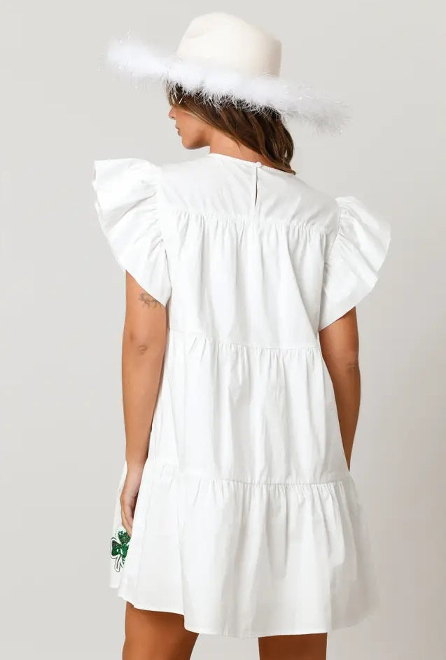 Pinch Proof Dress in White