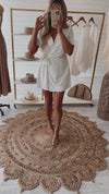 The Vow Romper in White
