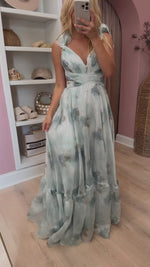 Moments Of Joy Maxi Dress in Sage