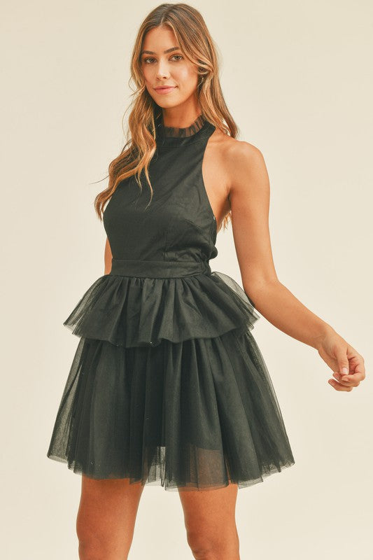Save The Date Dress in Black