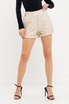 Taken Back Shorts in Taupe