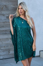 Glam Life Dress in Green