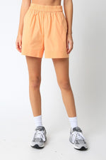 She's Vibrant Shorts in Orange