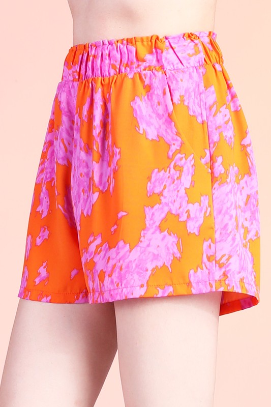 Sunkissed Shorts in Orange/Purple