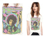 Jimi Hendrix Experience Graphic Tee in White