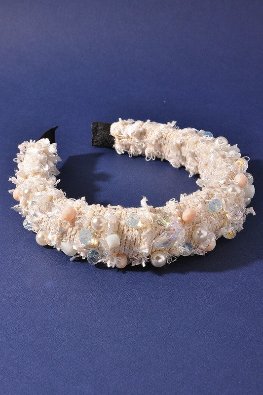 Express Yourself Headband in White