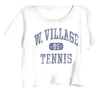 West Village Tennis Graphic Tee in White