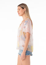 Feeling Floral Top in Multi Color
