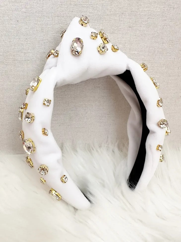 Best Day Of Your Life Headband in White