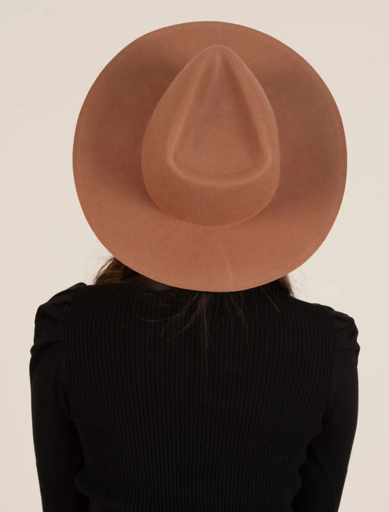 Top It Off Hat in Toffee